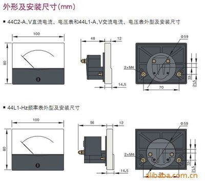 德力西44L1系列固定式直接作用模拟指示电测量仪表深度解析